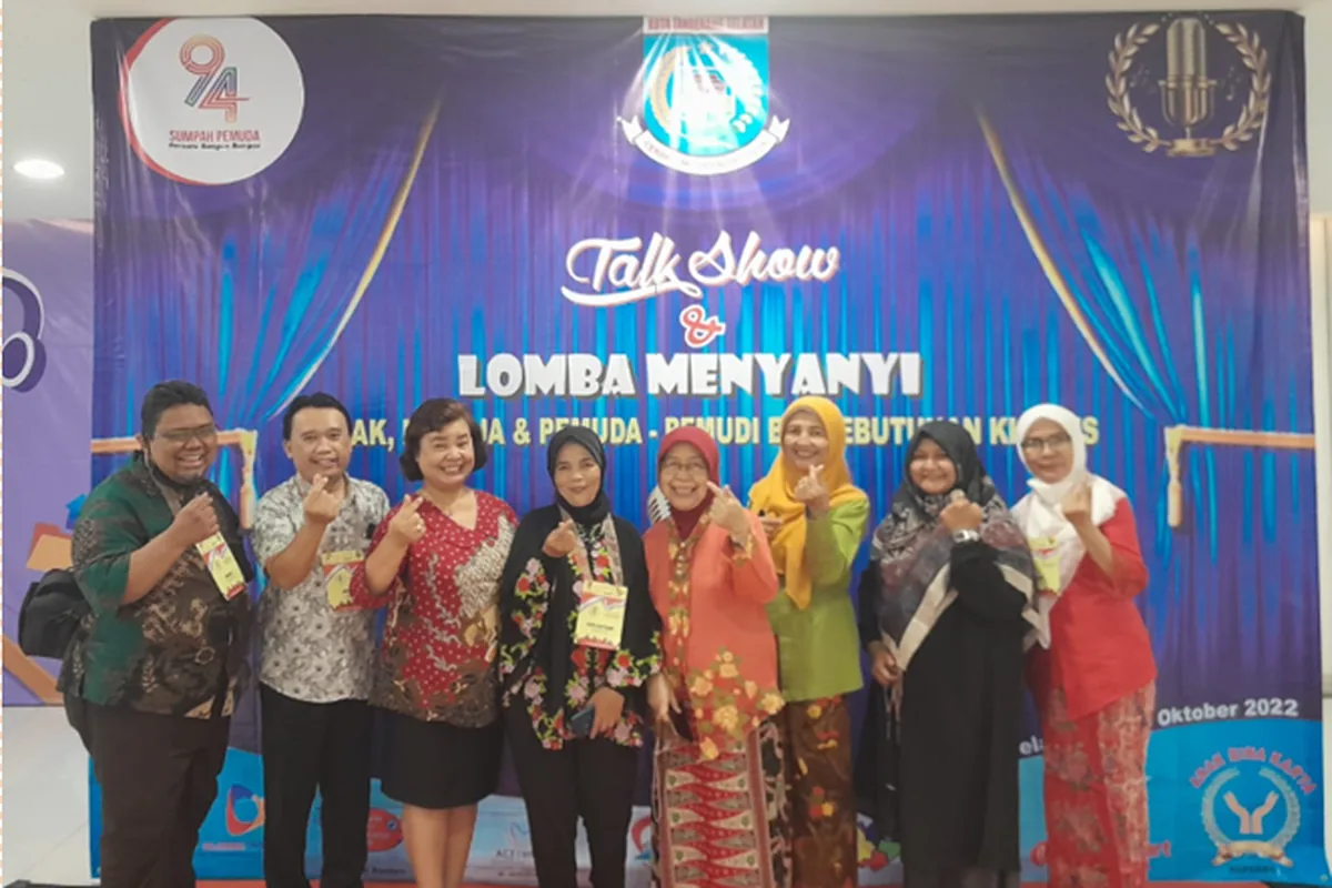 Penampilan pada lomba menyanyi ABK